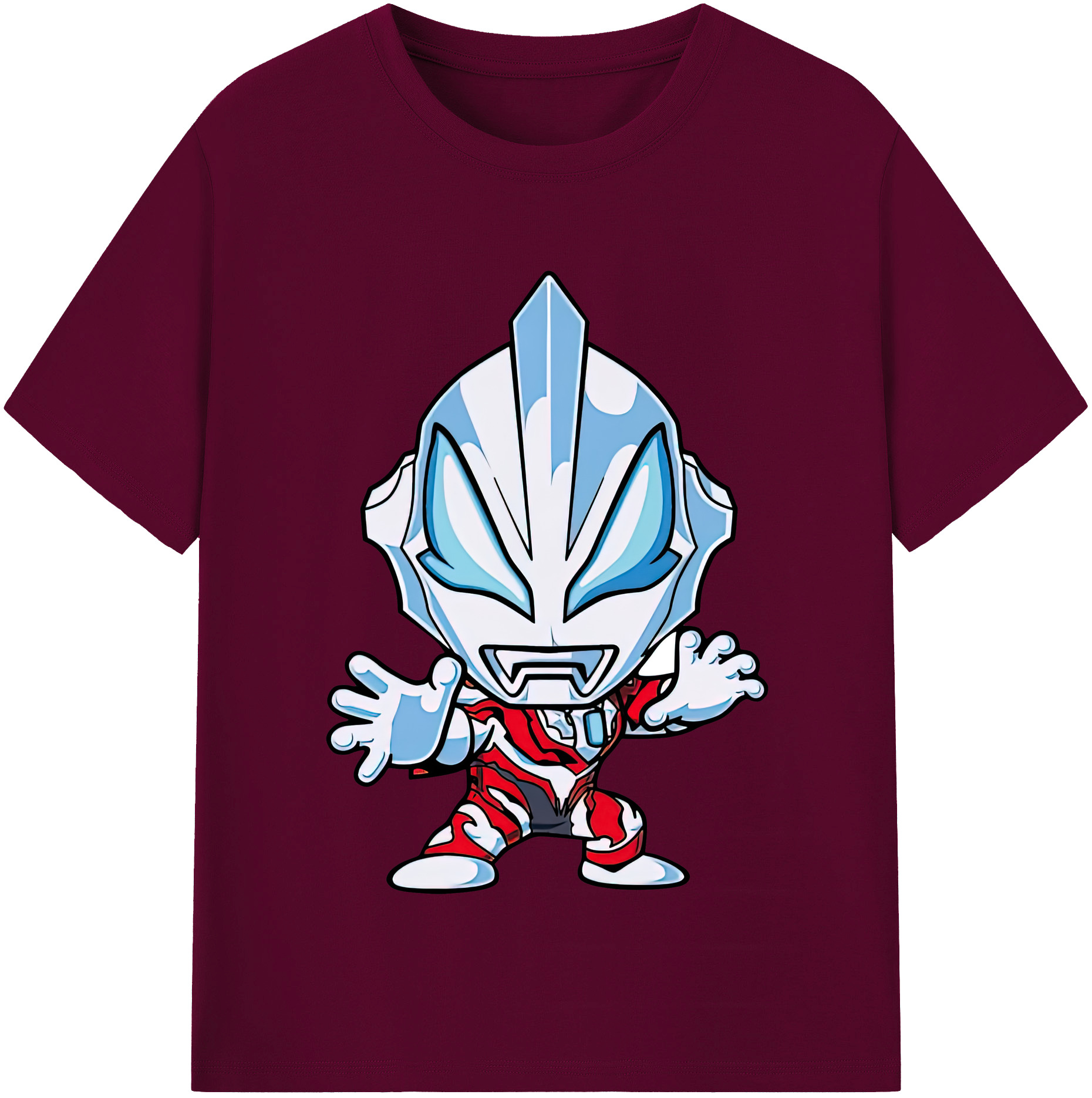 （画像用） ウルトラマン Ultraman レディースカジュアルプリントTシャツ（綿100％）